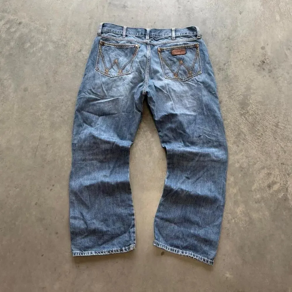 y2k faded bootcut flared jeans